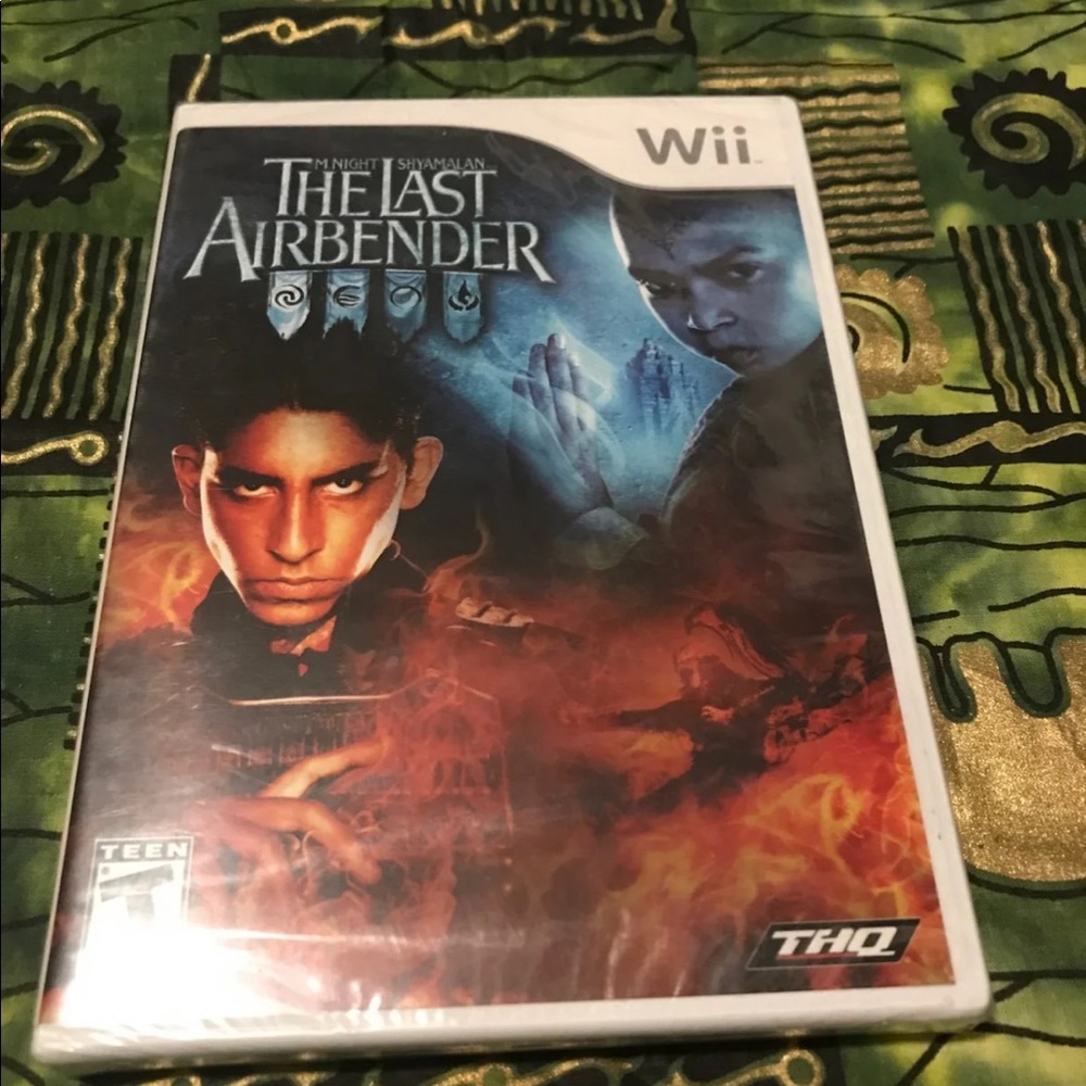 The Last Airbender WII
New and sealed 
T for Teen
